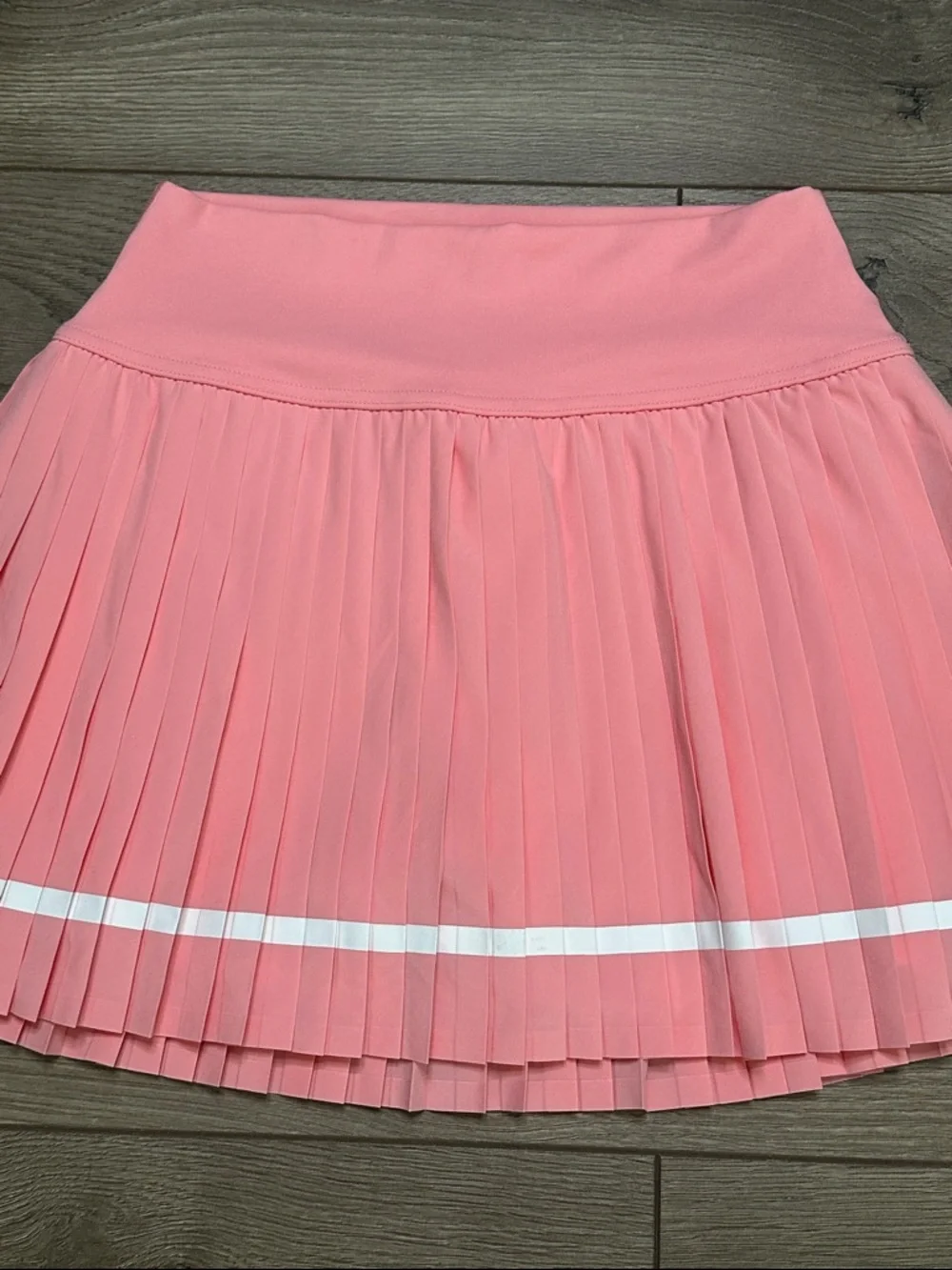 Aerie Offline All Aces Pleated High Rise Pocket Tennis Skirt Skort Pink Small